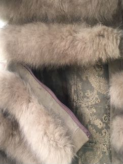 Шуба трансформер мех песец