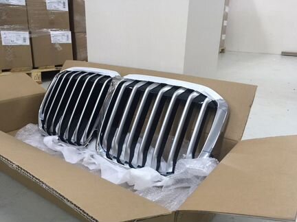 Решетка радиатора серебристый BMW X7 G07