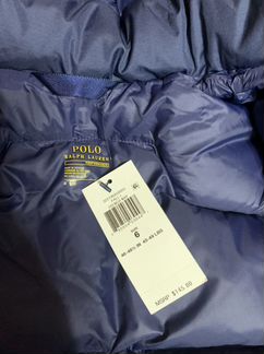 Пуховик polo ralph lauren