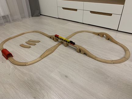 Деревянная железная дорога IKEA
