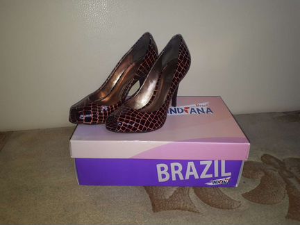 Туфли из лаковой кожи