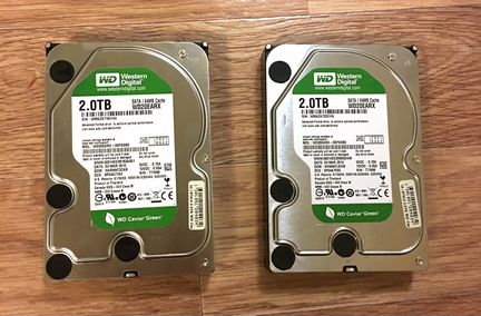 Synology DS713+ два HDD 2 Tb