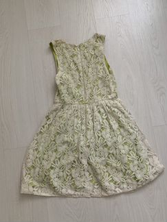 Кружевное летнее платье М