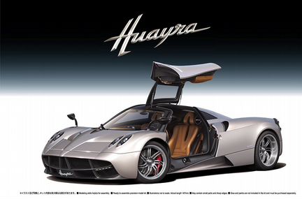 Сборная модель Aoshima 01090 Pagani Huayra 1/24
