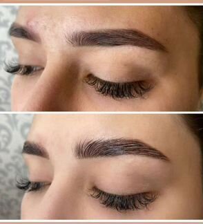 Ламинирование бровей и ресниц
