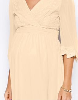 3/4 рукава, с вышивкой, для беременных