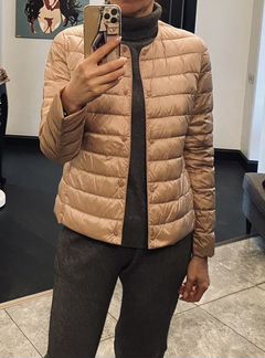 Женская куртка uniqlo пуховик тонкий S