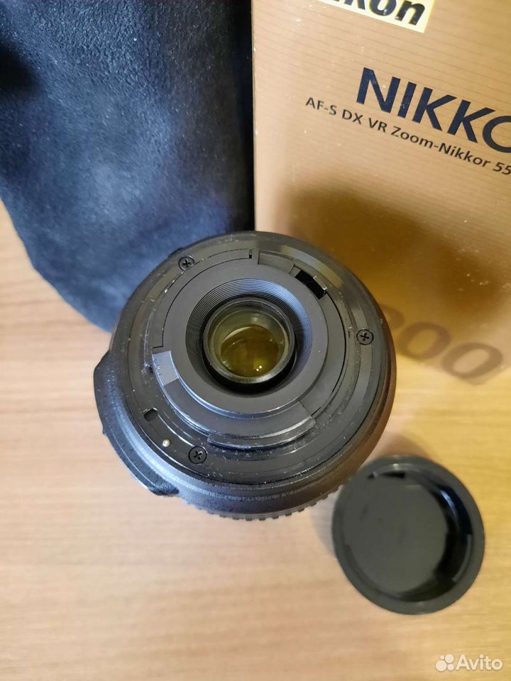 89780010308 Объектив Nikkon AF-S Nikkor 55-200 VR f/4.5-5.6 G