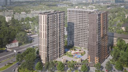 2-к квартира, 61.9 м², 18/21 эт.