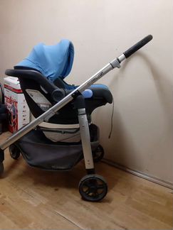 Uppababy mesa автокресло +база в автомобиль