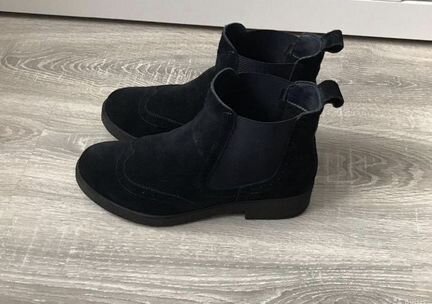 Ботинки осень - весна Натуральная замша