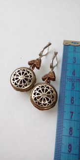 Серьги серебряные