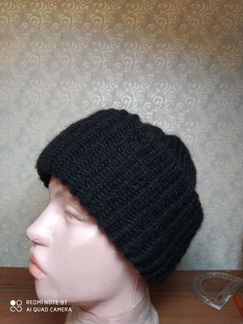 Шапочка из мохера(вязание на заказ)