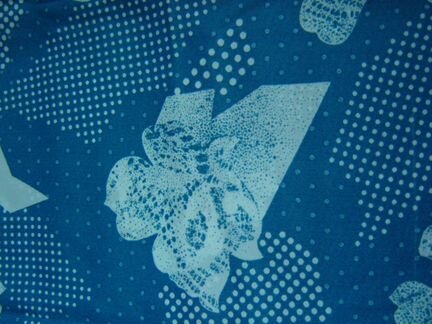 Отрез ткани шелк СССР