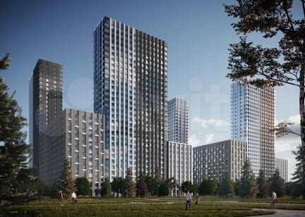 3-к квартира, 74.4 м², 6/10 эт.
