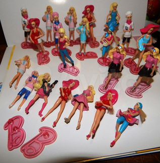 Киндер много барби