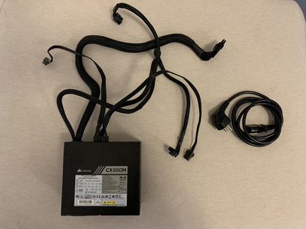 Продам блок питания Corsair CX650M 650 Вт