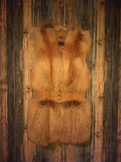 Жилет из лисы