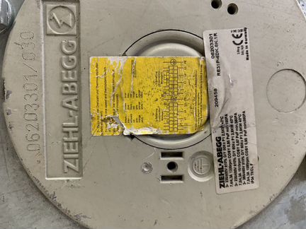 Ziehl abegg re25p 4dk 4i 1r 209734 схема подключения