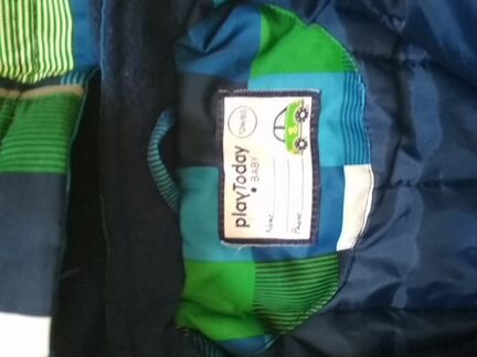 Комбинезон демисезонный, шапка в подарок