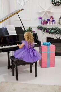 Платье детское пышное 98-122см