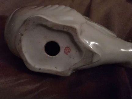 Фарфоровая статуэтка СССР краснозобая казарка