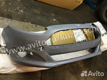 Бампер передний Форд Фиеста 2012 г - далее