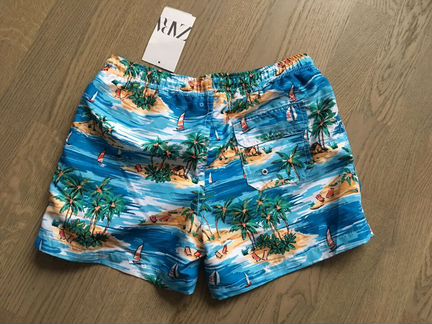 Новые модные шорты-плавки Zara. 11/12 лет