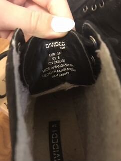 Женские ботинки из H&M