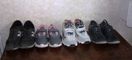 Кроссовки 4 пары