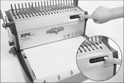 Электрический комбинированный переплётчик XP5