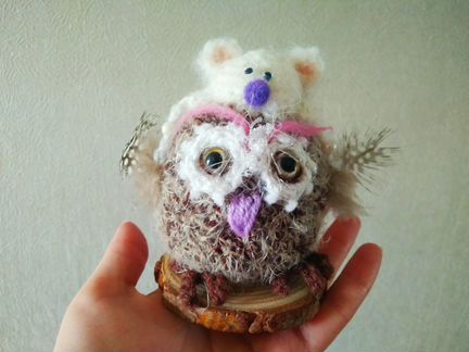Сова игрушка сувенир