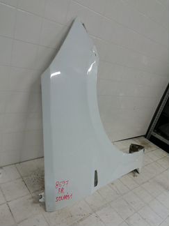 Крыло белое переднее правое Hyundai Solaris 1