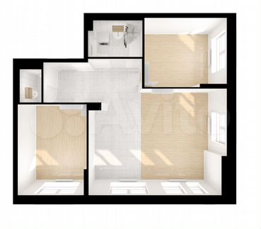 3-к квартира, 70.2 м², 5/33 эт.