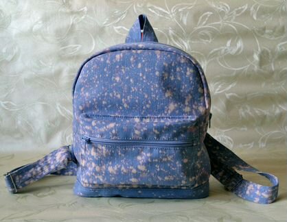 Рюкзак джинсовый handmade