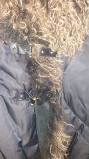 Теплая куртка натур.кожа мерлушка