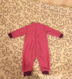 Флисовый комбинезон-поддева Lynxy р80