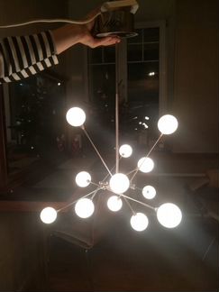 Люстра потолочная бу