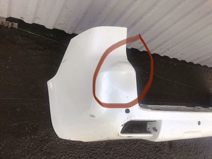 Задний бампер Toyota Land Cruiser Prado 150