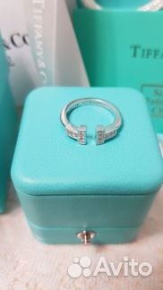 Золотое кольцо tiffany