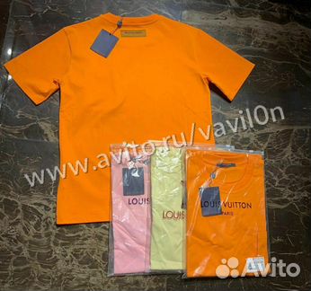 Футболка с карманом Луи Витон