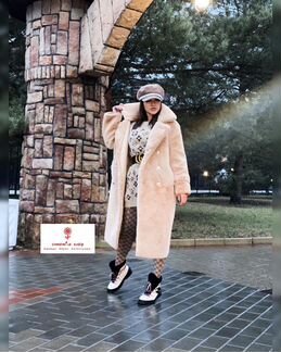 Эко шуба Balmain