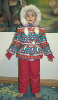 Зимний костюм 3-ка: куртка, комбез, кофта 104-110