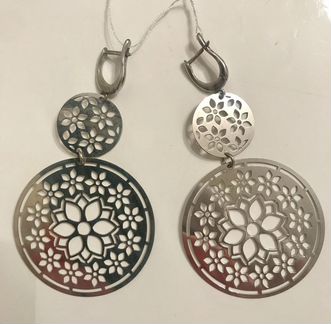 Серьги Серебро 925 италия новые