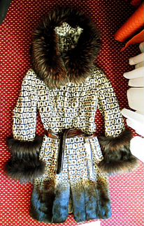 Шуба новая из козлика