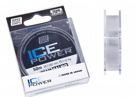 Леска монофильная team salmo ICE power 50/014