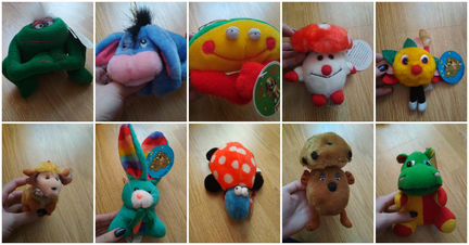 Мягкие игрушки новые