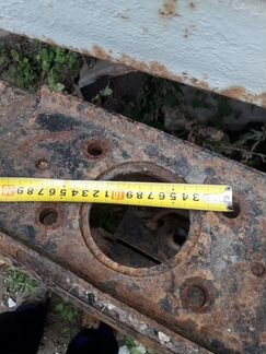 Задняя часть рамы от зила 130