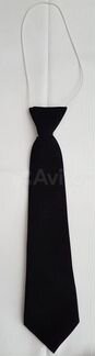 Галстук детский для мальчика чёрный