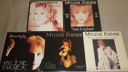 Mylene Farmer. Редкие виниловые пластинки